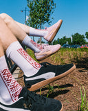 National symbols and colourful socks
