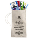 Sock Gift Set in a Linen Bag "Latvian Heritage"