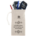 Sock Gift Set in a Linen Bag "Path of Life"